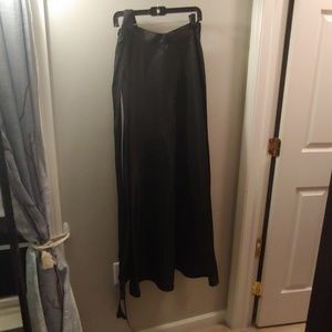 Black floor length skirt